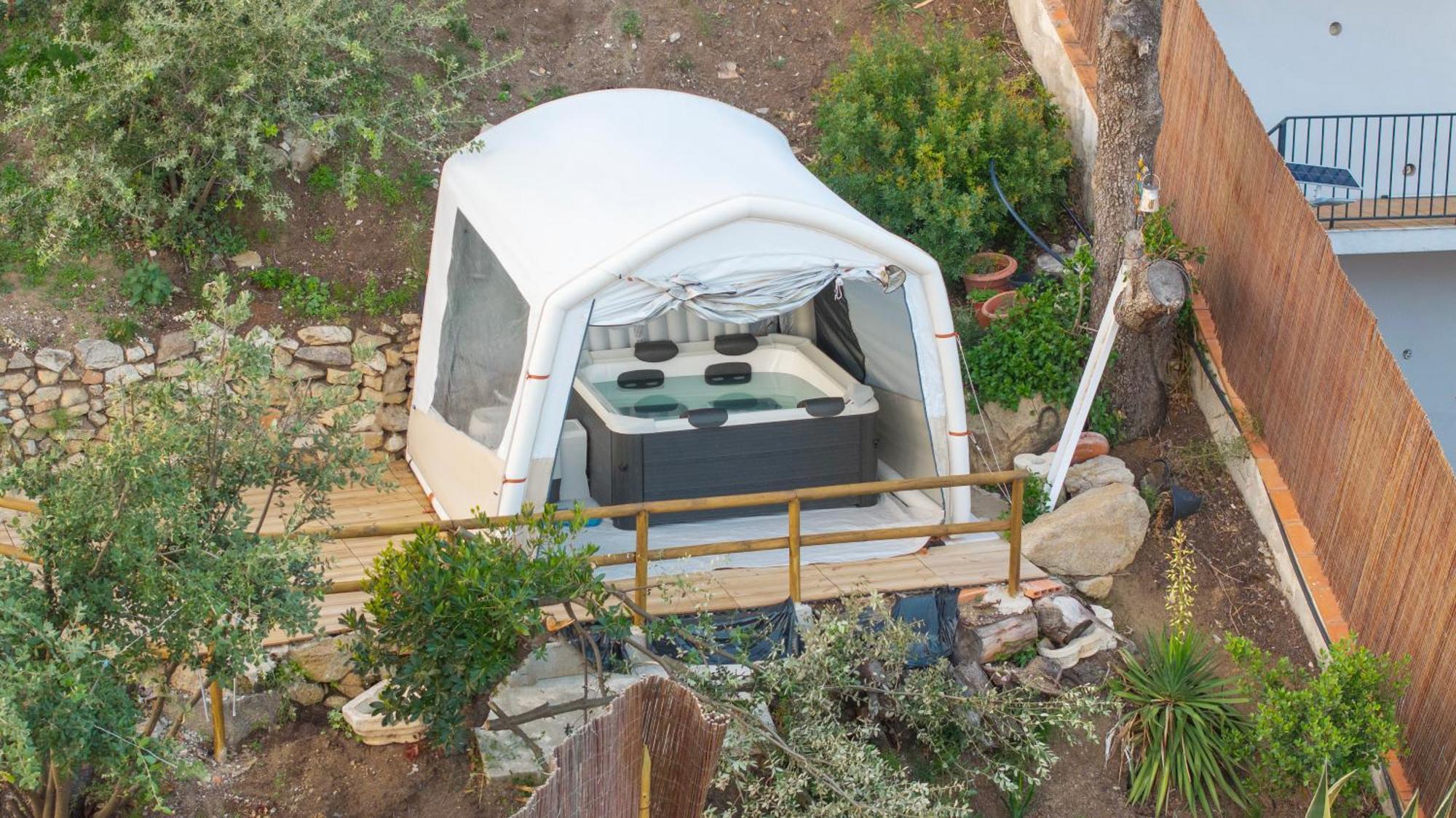 Willa Aaa View Private Terrace Outdoor Heated Hot Tub Family Fun Badalona Zewnętrze zdjęcie